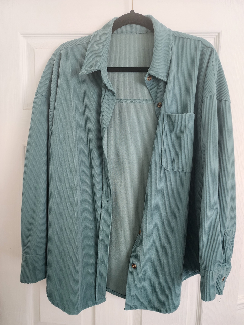 Womens Lightweight Corduroy Shacket